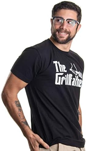 The Grillfather | Funny Dad Grandpa Grilling BBQ Meat Humor T-Shirt Joke for Men - Image 4